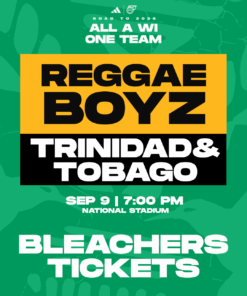 Jamaica vs Trinidad WCQ (Bleachers) - Sept 9 @ 7PM