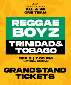 Jamaica vs Trinidad WCQ (Grandstand) – Sept 9 @ 7PM
