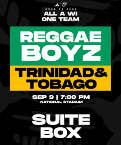 Jamaica vs Trinidad WCQ (Suite Box) - Sept 9 @ 7PM