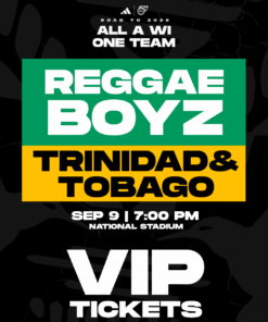 Jamaica vs Trinidad WCQ (VIP) – Sept 9 @ 7PM