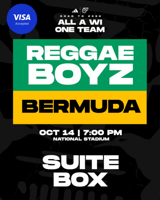 Jamaica vs Bermuda WCQ (Suite Box) - Oct 14 @ 7PM