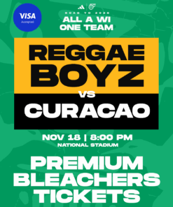 Jamaica vs Curacao WCQ (Premium Bleachers) - Nov 18 @ 8PM