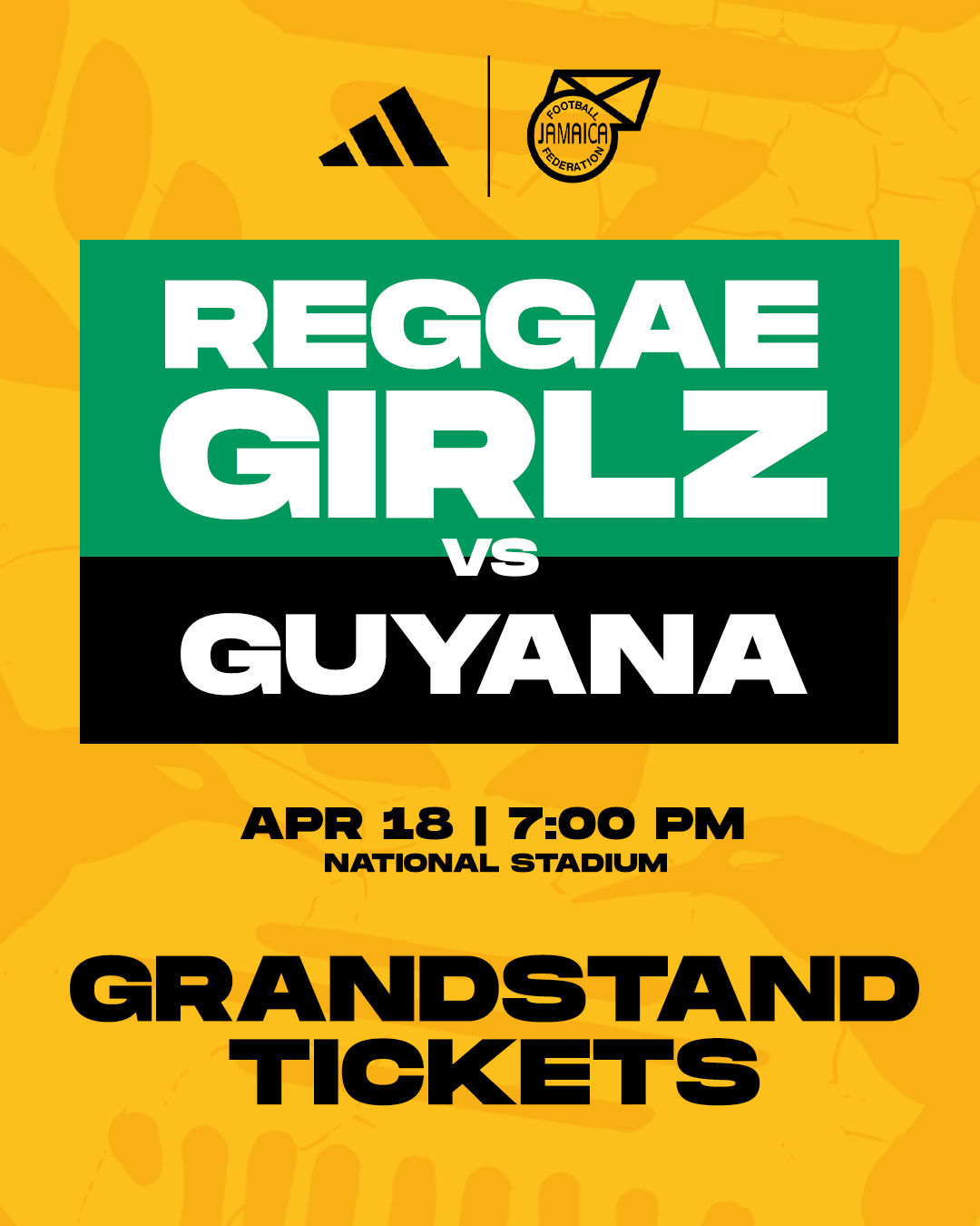 Jamaica vs Guyana (Grandstand) - April 18